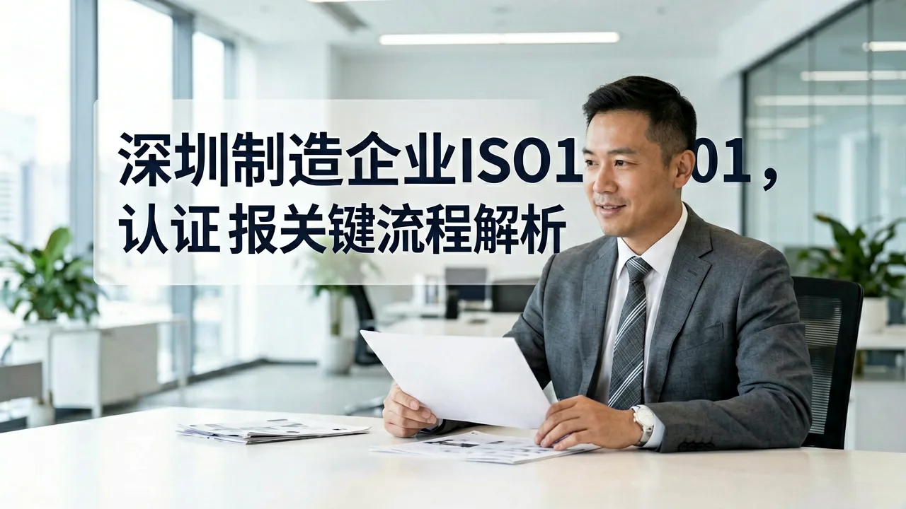 深圳制造企业ISO14001认证申报关键流程解析