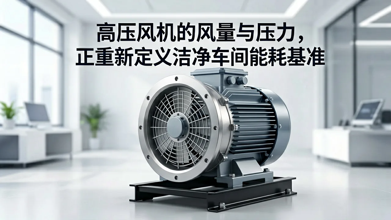 高压风机的风量与压力,正重新定义洁净车间能耗基准